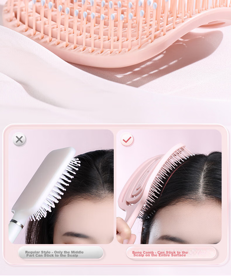GECOMO Hair Styling Comb, Barbershop Wooden Comb for Men And Women, Fine And Coarse Teeth, Pointed Tail Comb, Steel Needle Heat-Resistant Comb, Stylist Tool, 4 Pieces 6