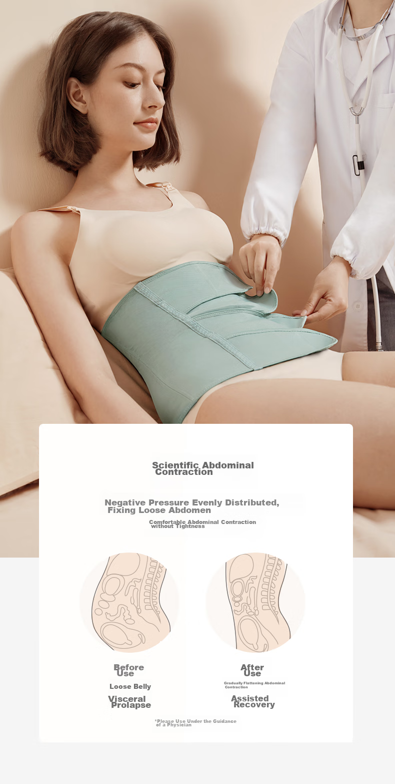 Babycare Postpartum Belly Wrap, Pelvic Shaping, Maternity Cesarean Section And Natural Delivery Waist Trainer, Abdominal Shaper, Listerine Modal Mulberry Silk, Size L 5