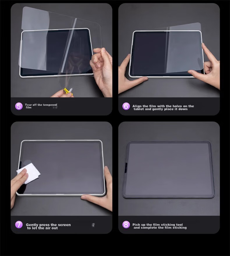 Baseus IPad Screen Protector, Apple Tablet Protective Film [Full Screen Coverage, Strong Anti-Fingerprint, Shockproof And Bend-Resistant], Ultra-Clear Non-Patterned Film for IPad Mini5/4-7.9 Inch 20