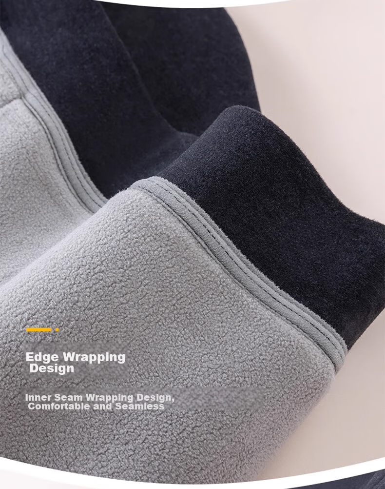 LangSha Thermal Underwear for Men [2026 Fall New Arrival], Fleece-Lined Thick Graphene Knee Protection Base Layer Pants, Extra Thick Cotton Pants for Northeast China 18