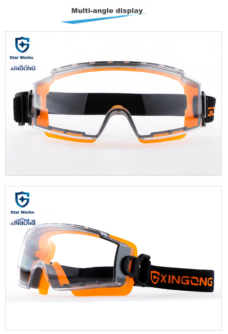XINGGONG Safety Goggles, Impact-Resistant Protective Eyewear, Dust-Proof, Splash-Proof, Windproof And Sandproof, Adjustable Frame 7