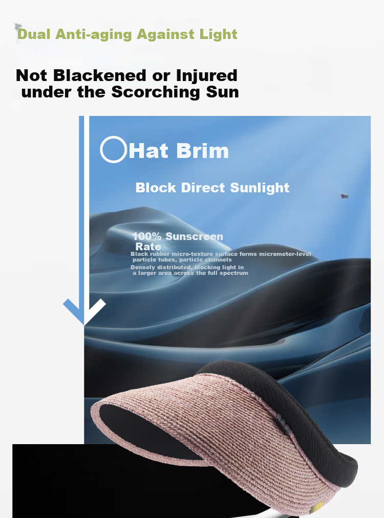 Beneunder Sun Hat, Straw Hat, UV Protection Hat for Women, Sun Visor Cap, Black Gel BM562, Grass And Brow 10