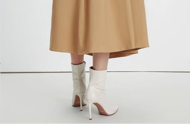 Navikail Italian Small Sailboat Women's 2025 New Belted A-Line Midi Skirt Commuter 2332875507 24