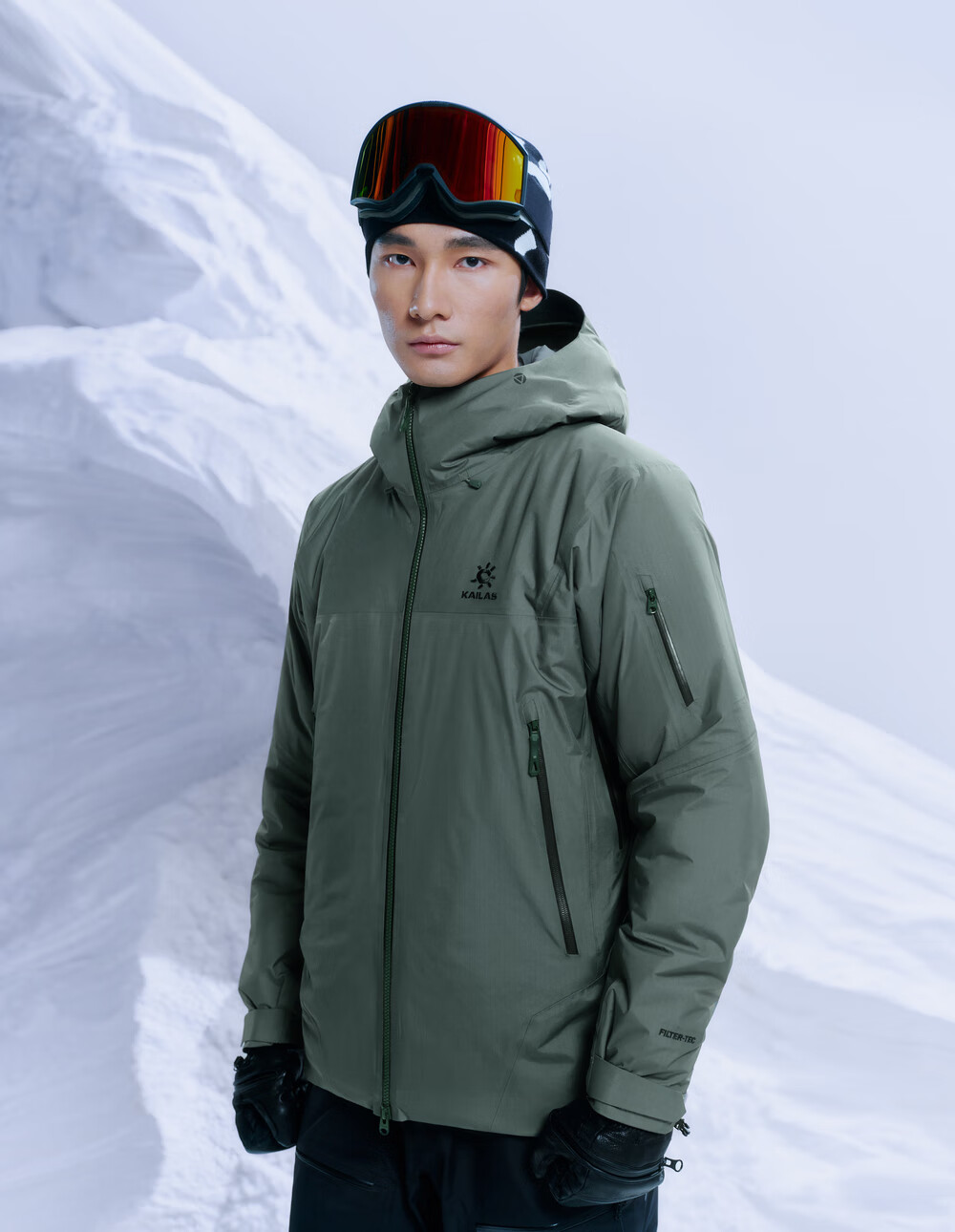 KAILAS Boge Da PLUS Hard Shell Jacket for Men And Women, Windproof, Waterproof, Warm Outdoor Hiking Coat 5