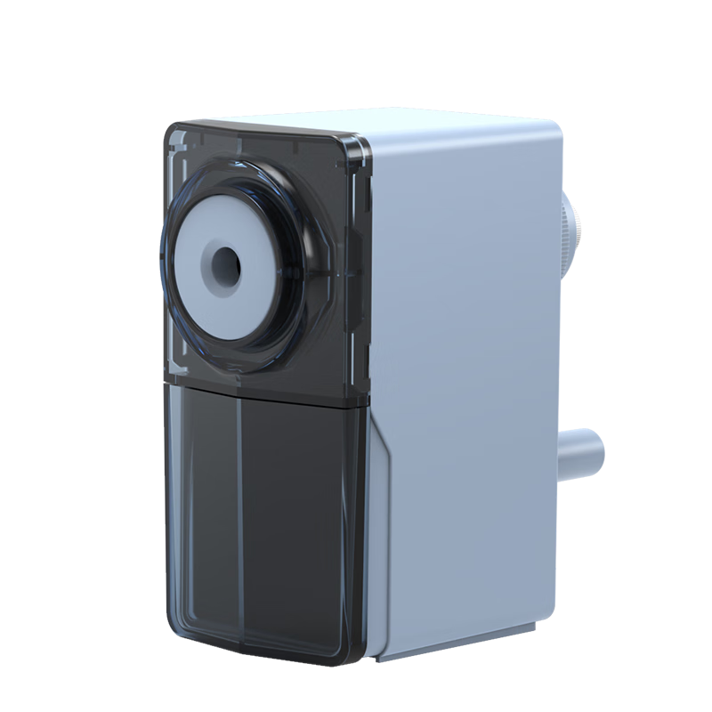 Deli Art Sketching Pencil Sharpener for Students, Hand-Cranked Automatic Pencil Sharpener with 5 Thickness Settings, Suitable for Charcoal And Colored Pencils, Birthday And Back-To Gift, Blue