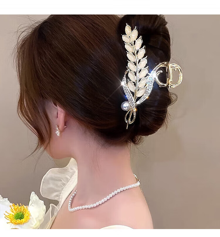 Gunai Hair Clip, Back of Head, 2026 New Style, High-End Shark Clip, Women's Hair Accessory, Hairpin, Hair Ornament, Birthday Gift for Girls 11