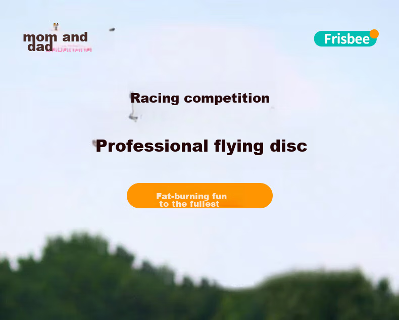 Babamama Frisbee, Outdoor Extreme 175g Soft Rubber, Professional Beach Flying Disc, Adult Competition-Specific, Parent-Child Game, Sports Toy 1