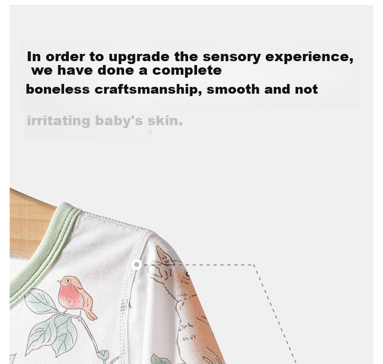 Beitaisi Baby Clothes, Summer Thin Romper, Three-Quarter Sleeve Air Conditioning Suit, Infant Bodysuit, Newborn Onesie 16