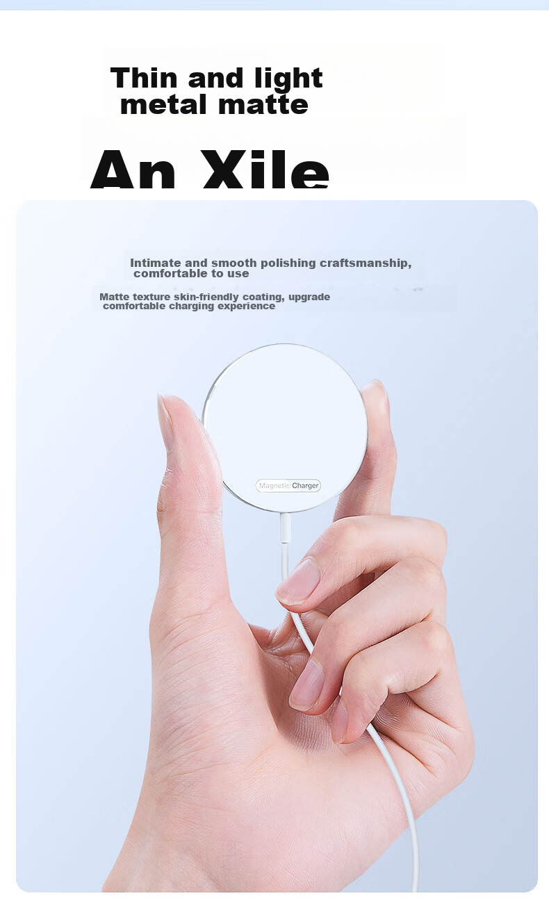 Stiger Apple 18 Wireless Charger, MagSafe Magnetic 15W Fast Charging, Compatible with IOS IPhone 17 Pro Max 15/14/13/12 Full Series, Apple Huawei Xiaomi Phones 10
