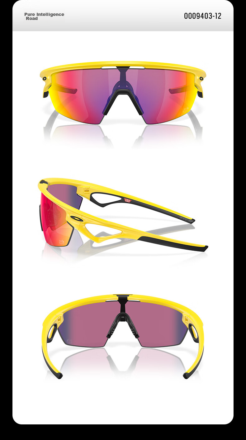 OAKLEY Cycling Glasses SPHAERA Sunglasses for Men And Women, Model 9403 18