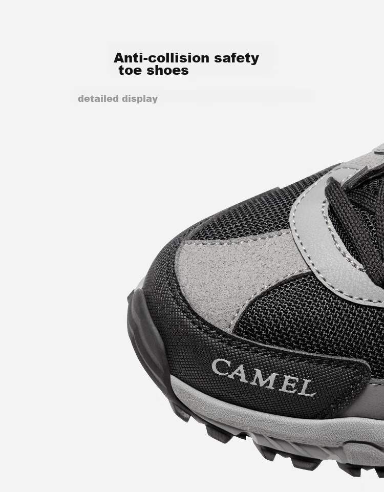 CAMEL [Panlong] Outdoor Hiking Shoes for Men And Women, Cross-Country Running Shoes, Water-Resistant And Non-Slip Trekking Shoes, Size 36 13