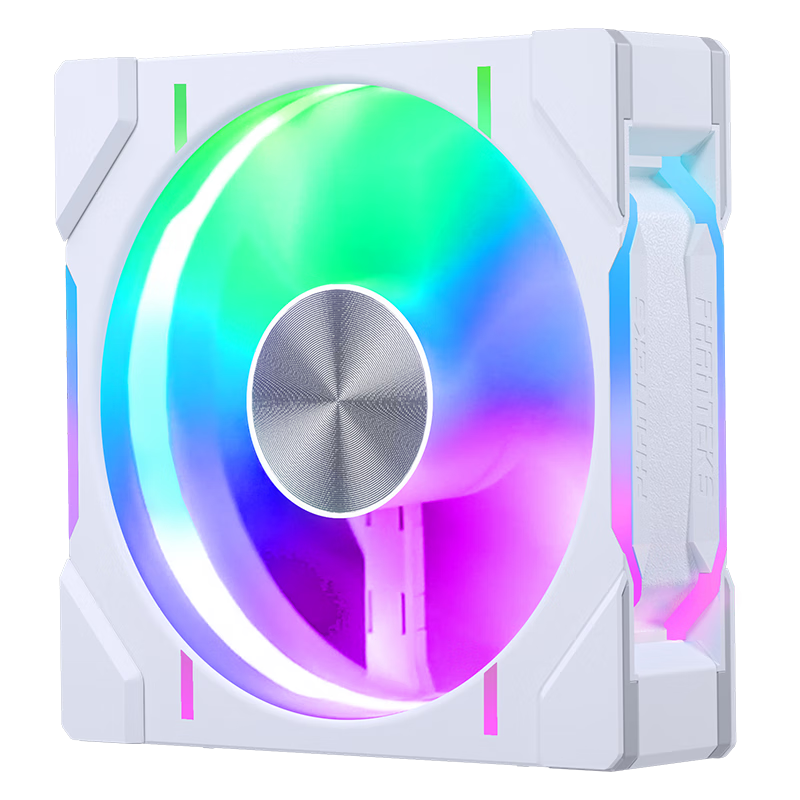 PHANTEKS D30 Building Block Version Zhengye 12cm Case Water Cooling Radiator ARGB Temperature Control Fan (30mm Thick/7 Blades High Air Pressure/Wireless Cable Connection/single Pack/White)