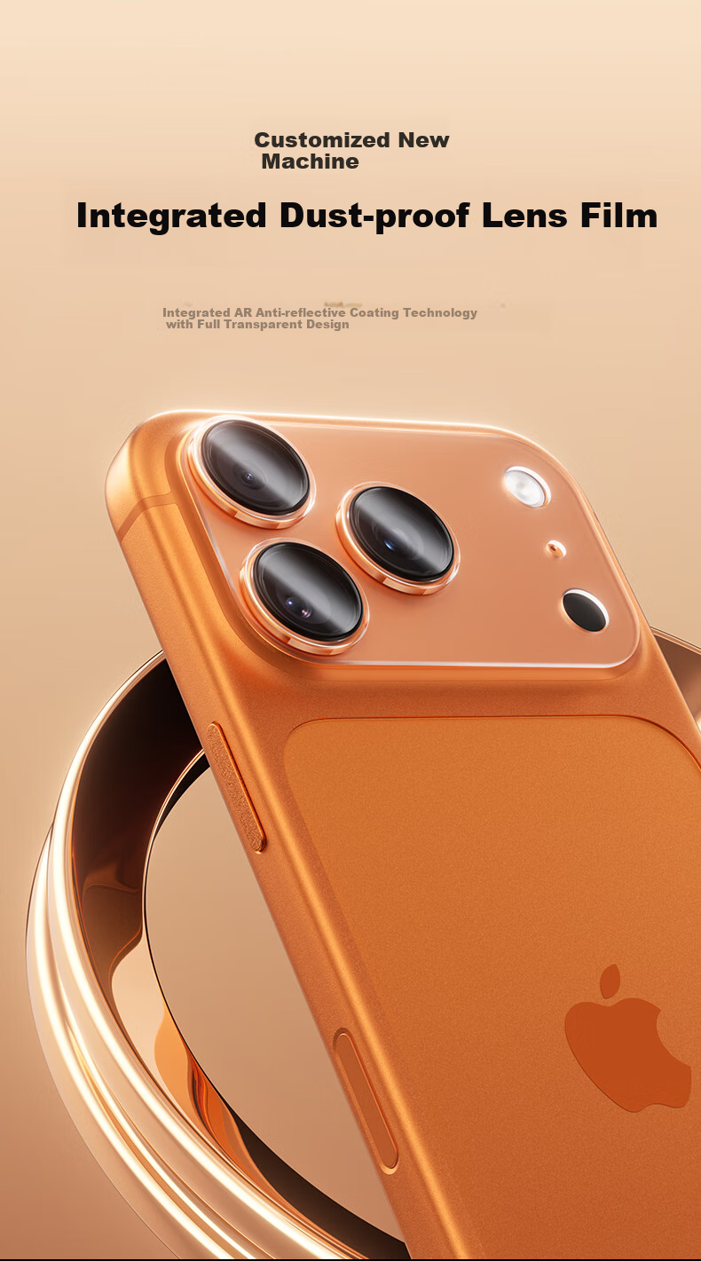Benks [AR Enhanced Transparency], Suitable for Apple 17 Lens Film, IPhone 17/16 Rear Camera Full Transparency Wear-Resistant Anti-Scratch Integrated Protective Film 2