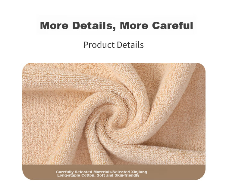 Grace Towel Gift Set, Antibacterial Xinjiang Long-Staple Cotton Face Towels 3-Pack, Sports Face Towels for Men And Women, Red + Gray + Camel 12