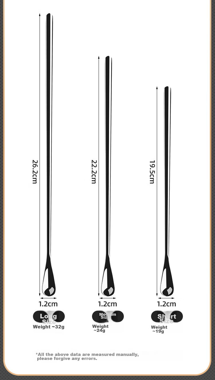 Banwushenghuo 304 Stainless Steel Mixing Spoon, Coffee Spoon, Small Soup Spoon, Dessert Spoon, Ice Cream Spoon, Seasoning Spoon, Small Salt Spoo 4