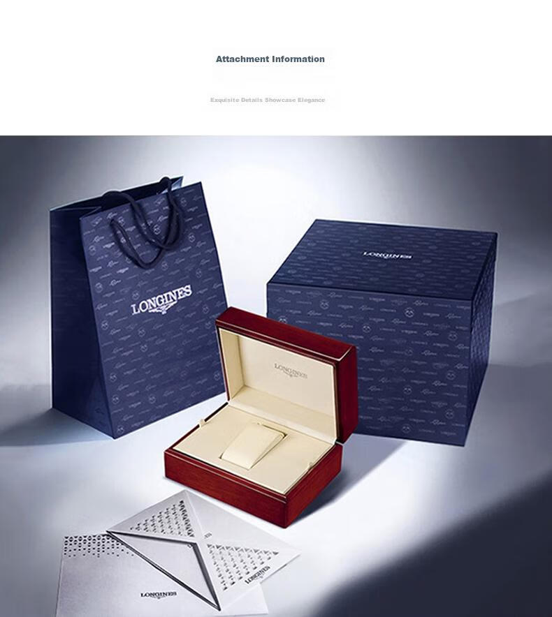 LONGINES Swiss Watch, Master Collection Chronograph, Men's Leather Strap Mechanical Watch, L26734783 10