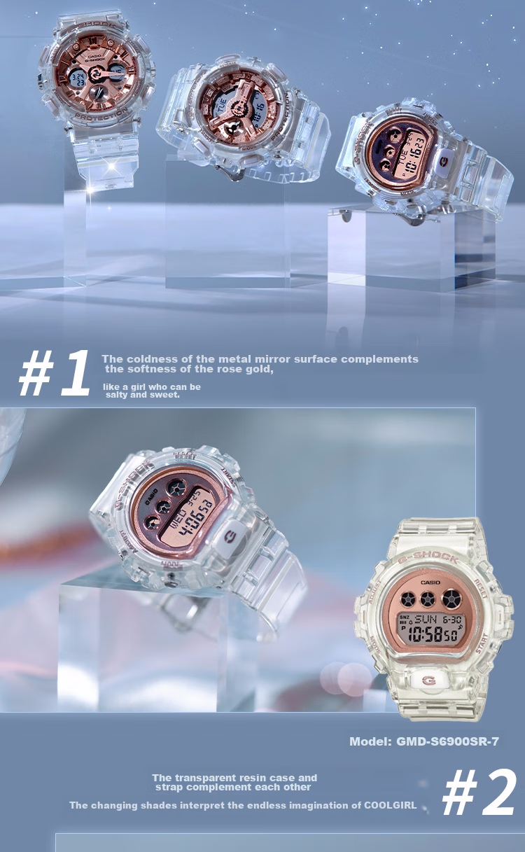 Casio Women's G-SHOCK Sports Digital Watch, Japanese/Korean Style, Gift for Girlfriend, GMA-S110SR 2