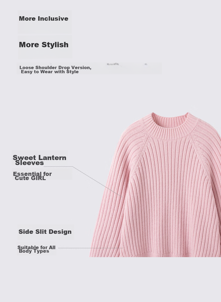 BALABALA Girls' Sweater, Autumn And Winter Children's Knitwear, Warm Pullover Sweater, for Older Children, 208424103001 4