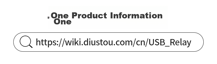 Diushitou 2-Channel USB Relay, Industrial Grade, Optical Coupling Protection, Supports TTL Serial Control, Includes Data Cable And Dupont Wire, Convenient for Testing And Control, DSTUR-T20 10