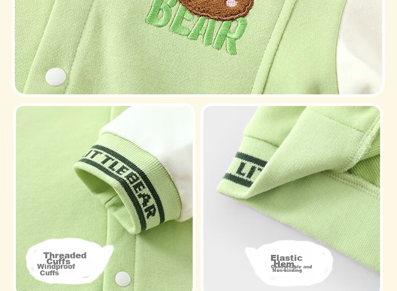 Minimumuwu Children's Jacket for Spring And Autumn, Boys And Girls Baseball Jacket, Sports Casual Outerwear, Planet (Blue), Size 100 14