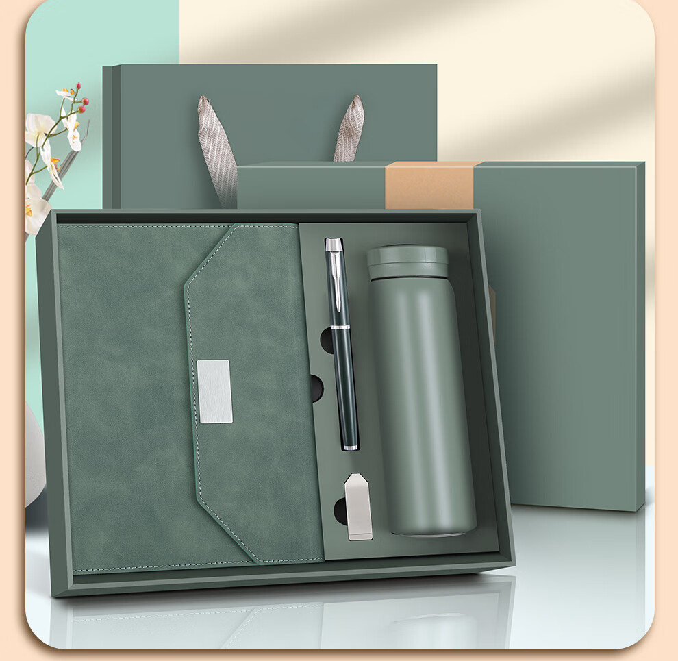 Jiaranheng Notebook Gift Box Set with Thermos, Stylish Gift for Teachers, High-Quality Office Supplies, Customizable Gift for Clients 7