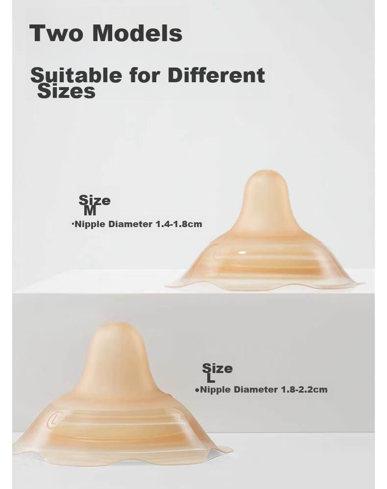 Shixi Milk Shield Newborn Ultra-Soft Protective Cover Ultra-Thin Single-Layer Nursing Nipple Shield Size S 11