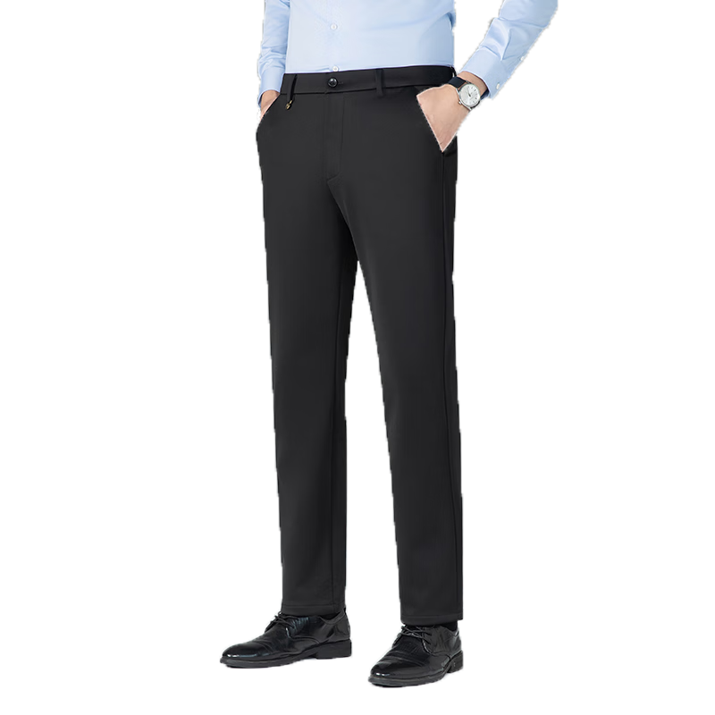 TUCANO Men's Casual Pants Spring Autumn Fashion Versatile Business Straight-leg Wrinkle-resistant Slim Trousers