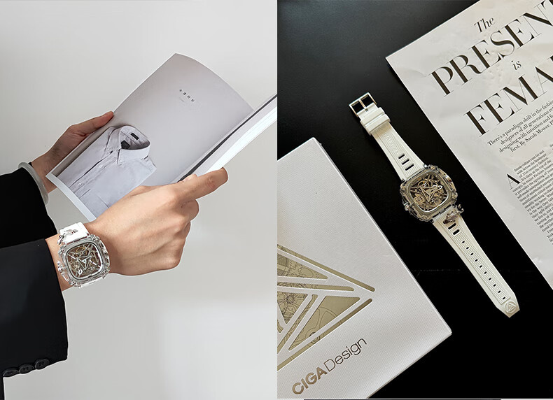 CIGA Design Koi Mechanical Watch Unisex Ziyu Edition Back to School Gift 8