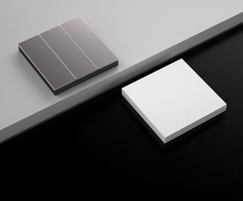 Yeelight Smart Switch K1 Home Voice Remote Control No Neutral Wire Single Wall Switch Cangshan Mist Gray for Living Room Bedroom 12