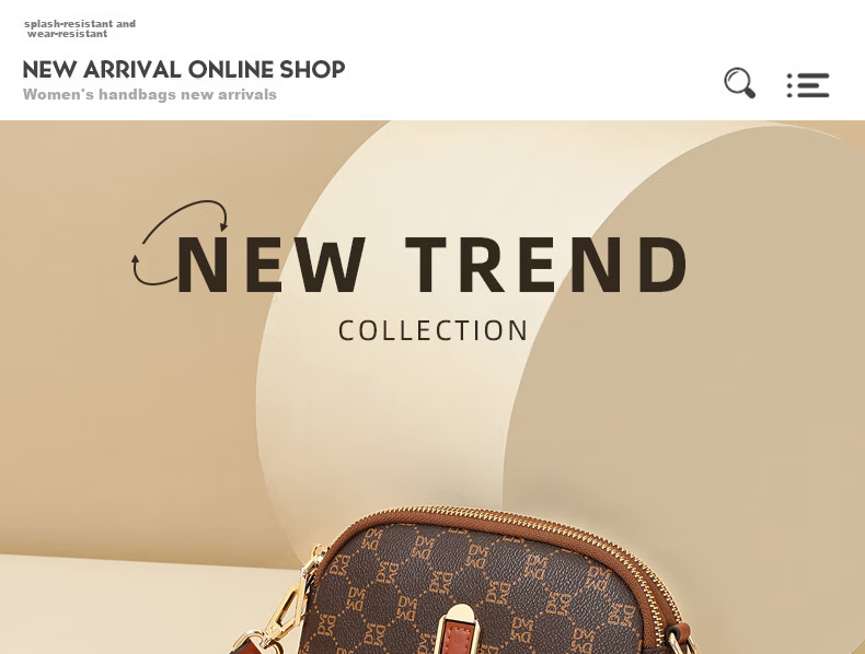 Aiqinghai Handbag, Women's Bag, Phone Pouch, Shoulder Crossbody Bag, Light Luxury Brand, Casual Birthday Mother's Day Gift, Practical Present for Mom 1