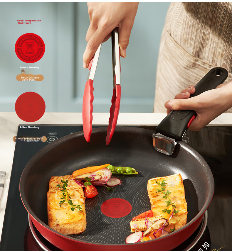 Tefal Detachable Frying Pan 26cm Convertible Baking Dish Cookware Compatible with Induction Cooker And Oven, Titanium Non-Stick Pot Can Be Washed in Dishwasher 14