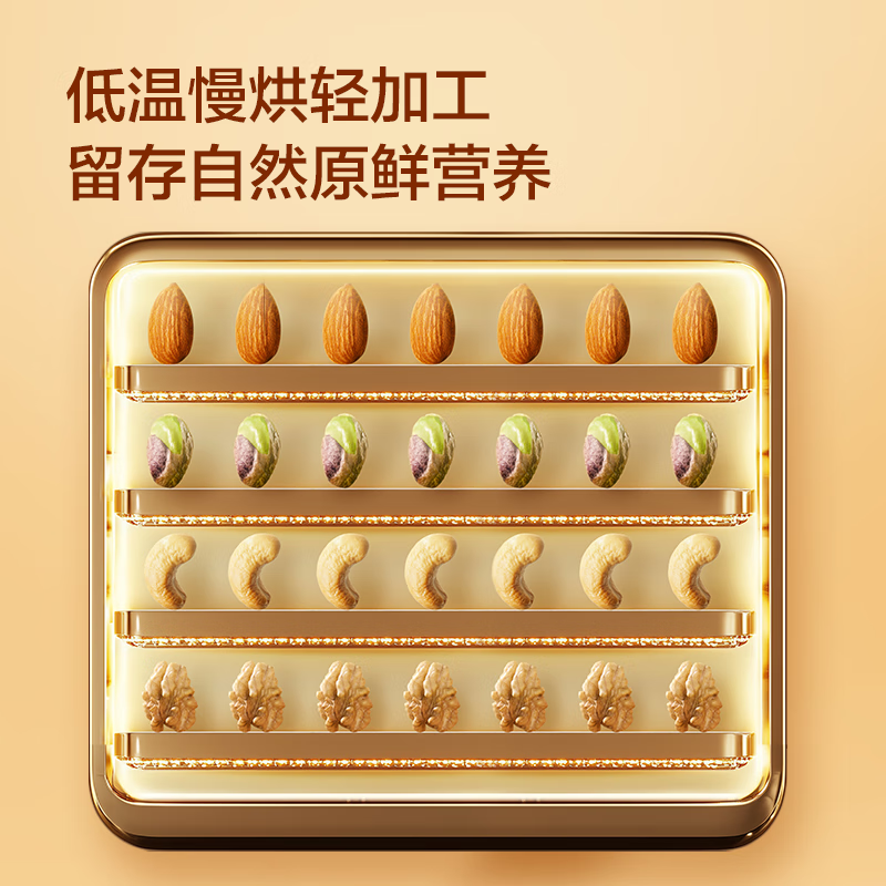 京东京造鲜来多 XPLUS会员联名低GI每日坚果900g/30g*30袋 开心果坚果礼盒