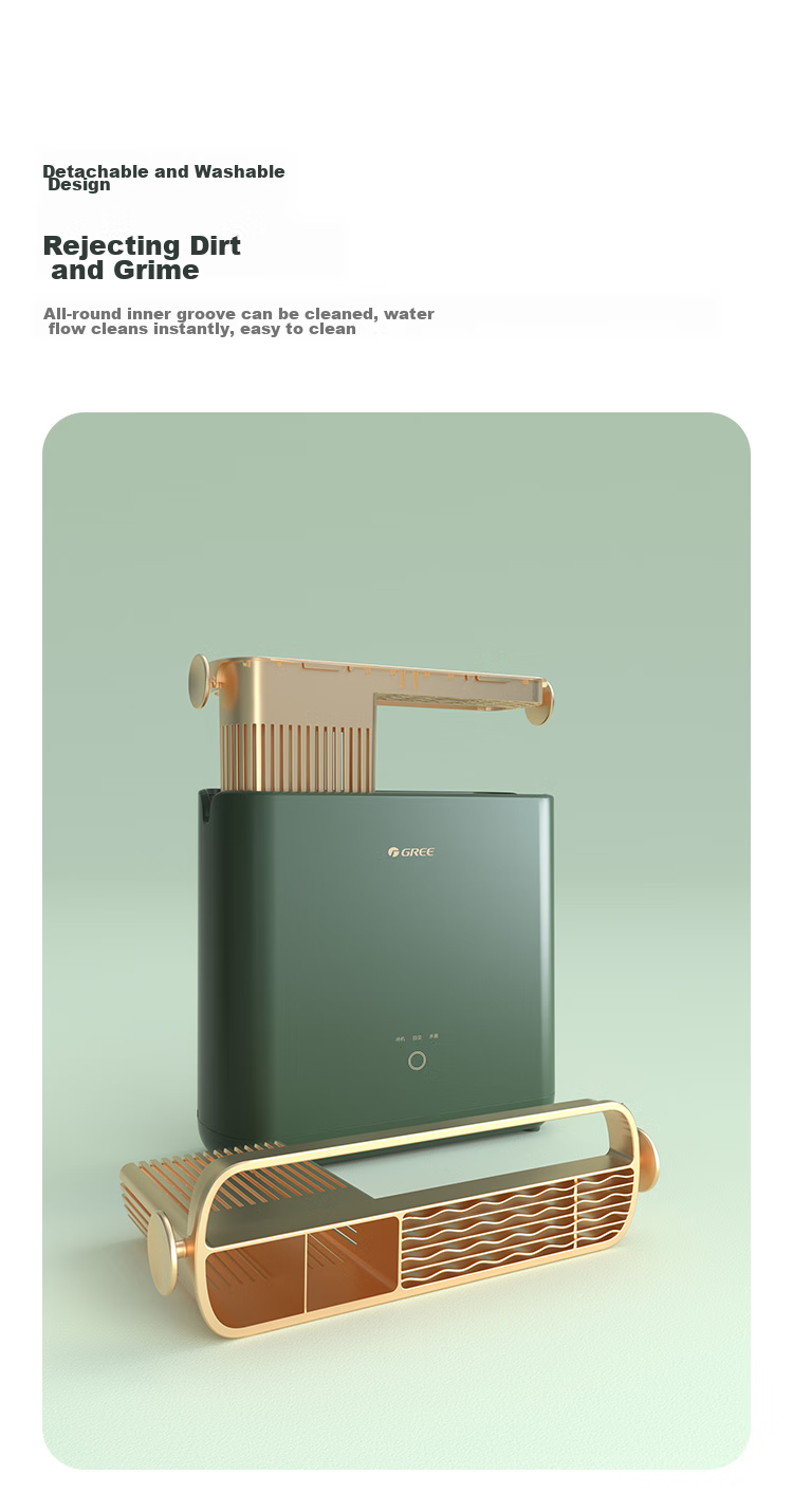 Gree Knife And Chopstick Sterilizer [Large Version] Dual-Tier 99.9% Sterilization for Knives, Cutting Boards, And Chopsticks with Ultra-Strong Hot Air Drying And UV Sterilization CJH-02 10