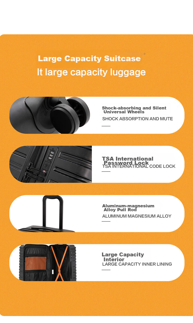 INTERNATIONAL TRAVELLER British IT Suitcase for Men, Trolley Case for Male Students, Travel Luggage for Women, Small Lightweight 20-Inch Carry-On Suitcase 2691 Black 3
