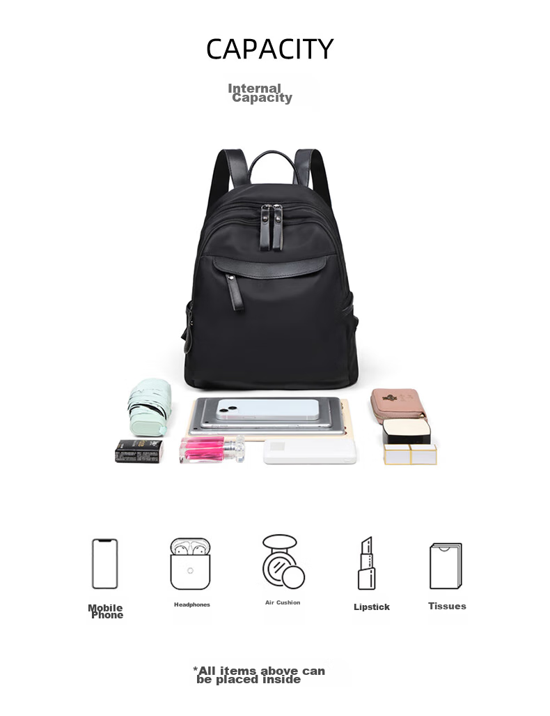 Aiqinghai Oxford Cloth Backpack for Women, Travel Sports Casual School Bag, Fashionable Large Capacity Lightweight Commuter Birthday Gift 8