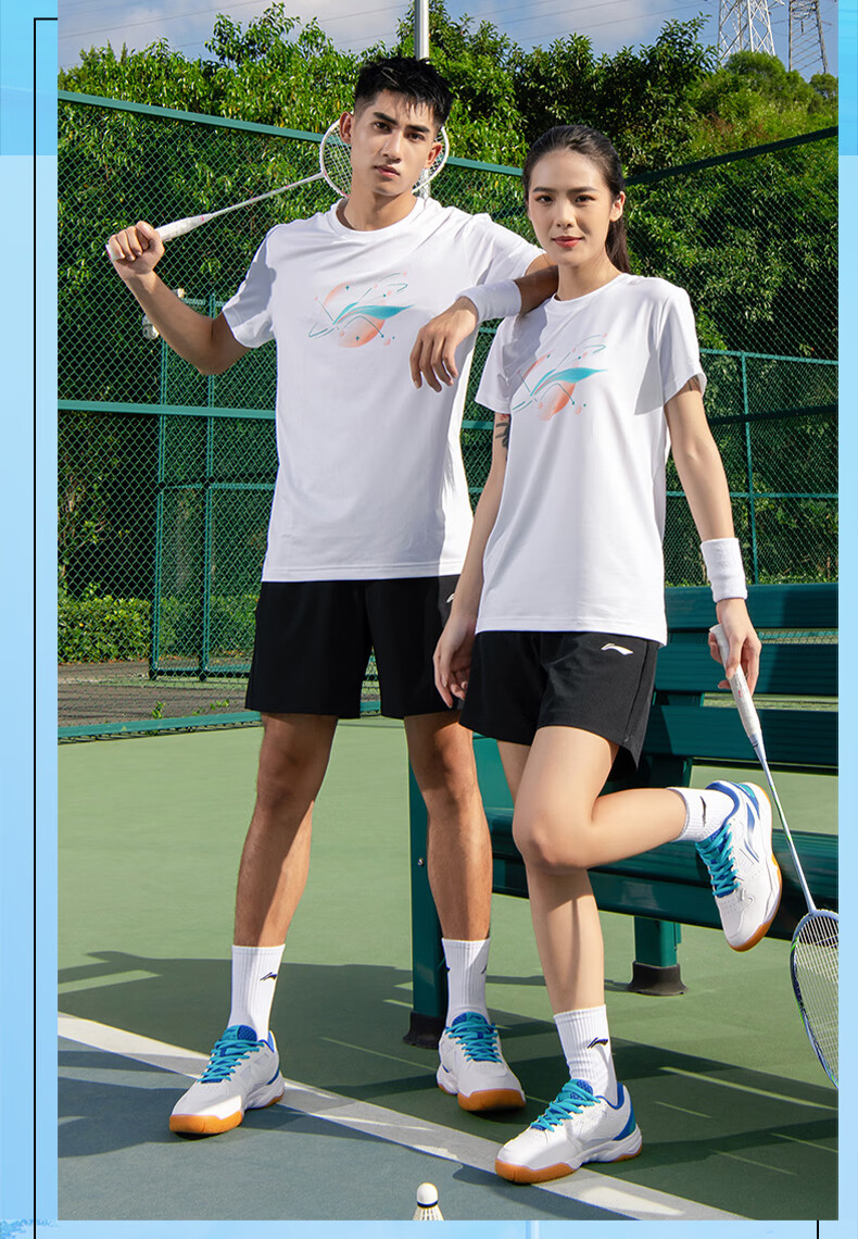 Li-Ning Badminton Shoes, Unisex Lightning Hero Professional Competition Training Sports Shoes, Non-Slip Wear-Resistant Invincible Foot Feel 17