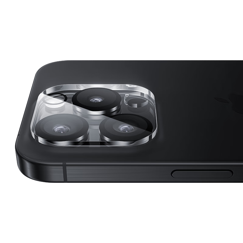 Benks Camera Lens Protector for Apple IPhone 16 Pro/16 Pro Max, Anti-Scratch Wear-Resistant Integrated Protective Film for Rear Camera