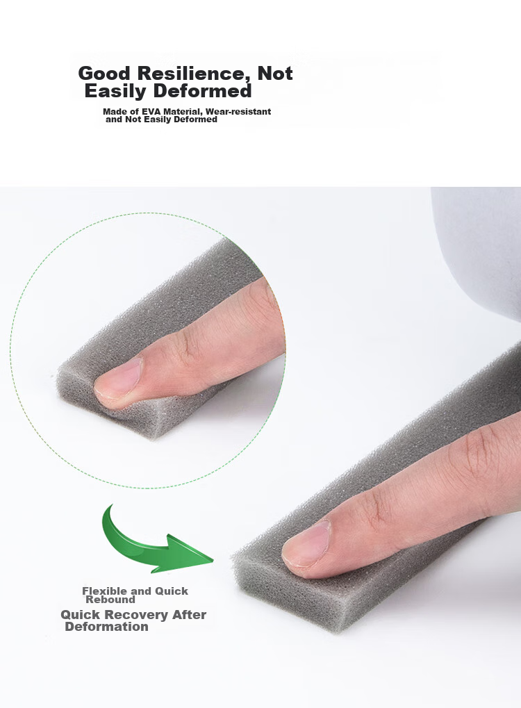 Qinghua Door And Window Gap Sealing Strip, Soundproofing Strip, Windproof And Draft-Proofing Insulation Filler, Silicone E-Type Brown, 6 Meters 7