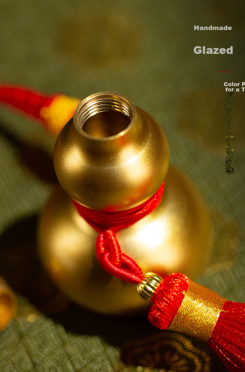 Zhubingren Fulu Huanxi Flower Thread Gourd, Living Room Entrance Car Hanging Ornament 10