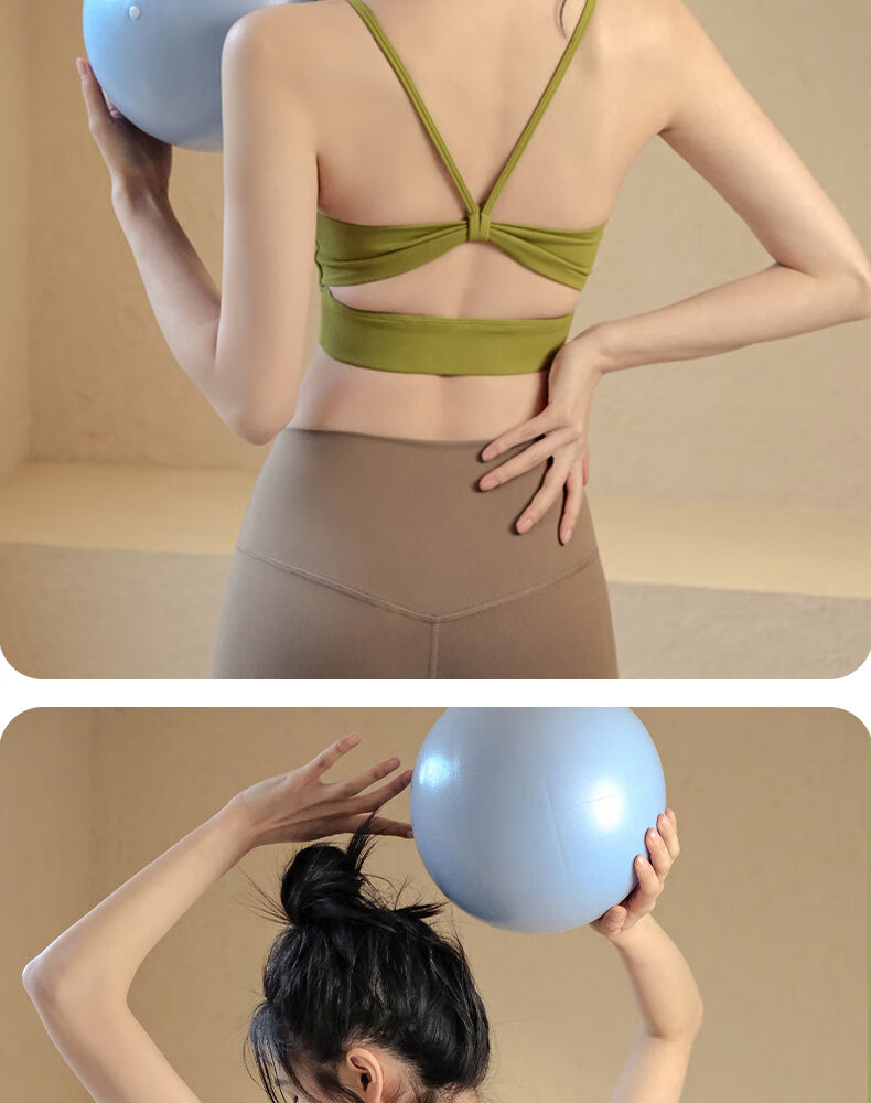 XUEXIMAN Yoga Sports Bra for Women, High-Impact Shock-Absorbing, Push-Up, Spaghetti Strap Bra with Padding, Running And Fitness Vest 13