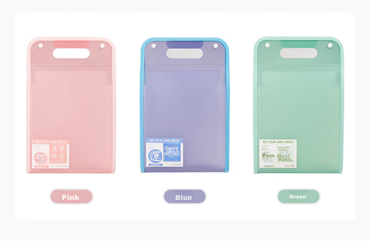 TIANSE Exam Paper Storage Bag with 8 Compartments Accordion File Folder A4 Multi-Layer Document Organizer Accordion File Folder Student Exam Paper Folder TS-1831 Blue-Purple 11