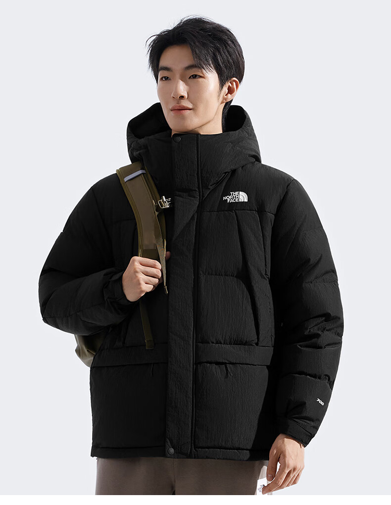 The North Face Men's Windproof 700 Fill Power Goose Down Jacket 8DUJ Black/JK3 2XL 2