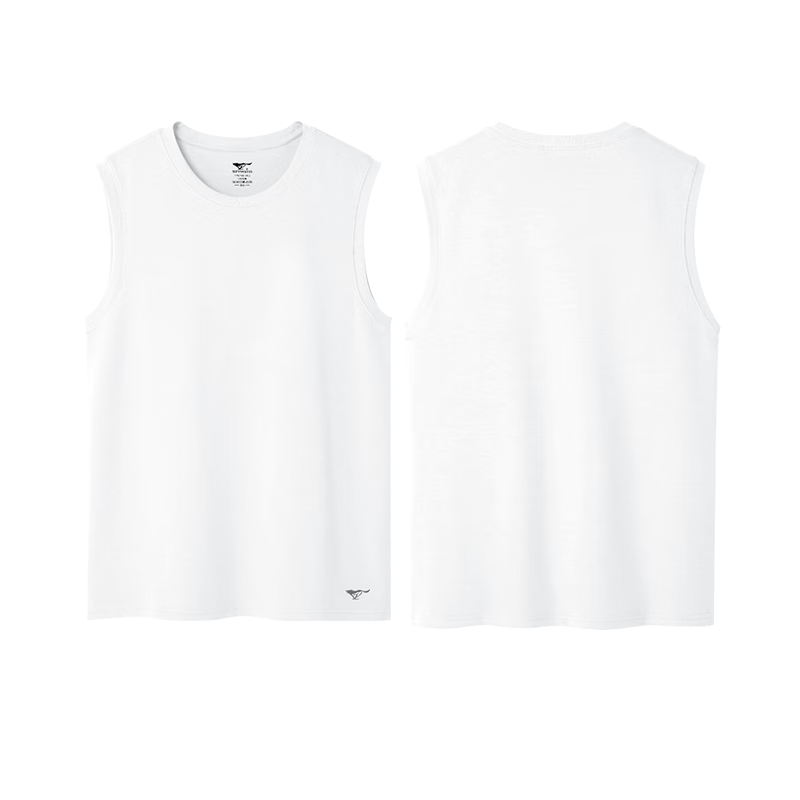 SEPTWOLVES [Comfortable And Seamless] Wide-Shoulder Tank Top for Men, Pure Cotton Undershirt Sleeveless T-Shirt, All-Cotton Sports Fitness Vest Sweatshirt