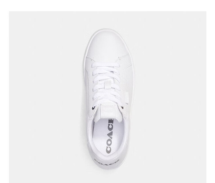 COACH Women's Low-Top Casual Sneakers White CN577 5