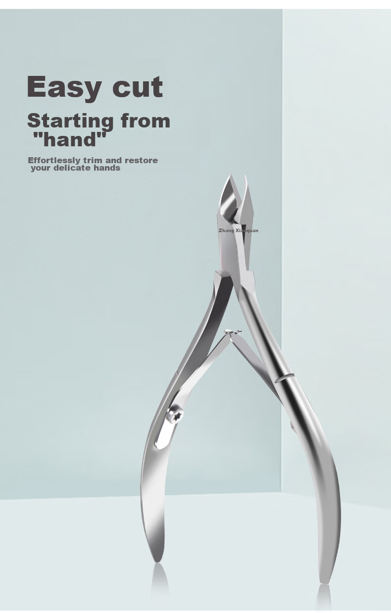 Zhangxiaoquan Stainless Steel Dead Skin Remover Pliers for Calluses And Hangnails, Professional Manicure Tool, Peacock Green H60340100 7