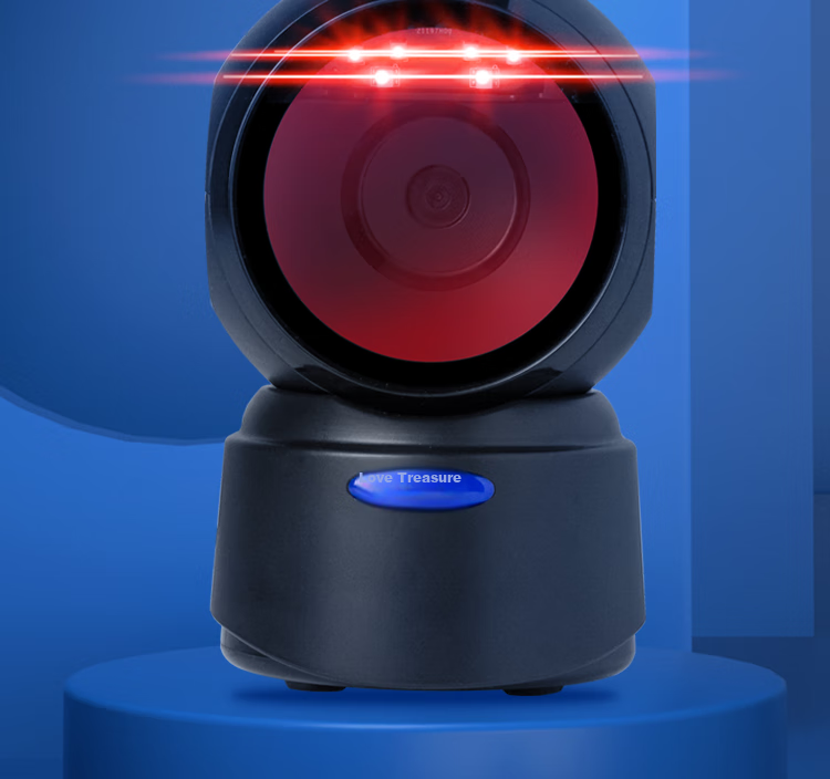 Aibao PT-6882 Barcode Scanner, 2D Scanning Platform for Restaurants, Retail, Express Delivery, Warehouse Logistics, Supermarket Product Barcode, Medical Insurance Traceability Scanner, Mobile Screen Payment 2