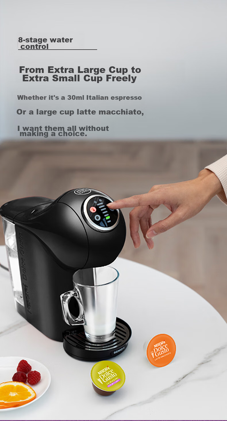 DOLCE GUSTO, Nestle Doulce Gusto, Portable Capsule Coffee Machine, Mini Single-Serve Machine, Fully Automatic Upgraded Version, New Pre-Infusion Function, 4 Temperature Settings 7