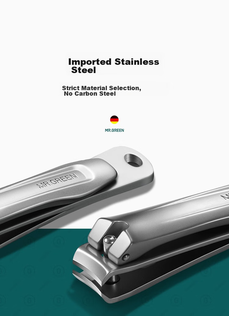 MR.GREEN German Diagonal Nail Clipper Set, Nail Cutter And Nail Nipper Tools, Imported Stainless Steel 2-Piece Set Mr-1136Plus 12