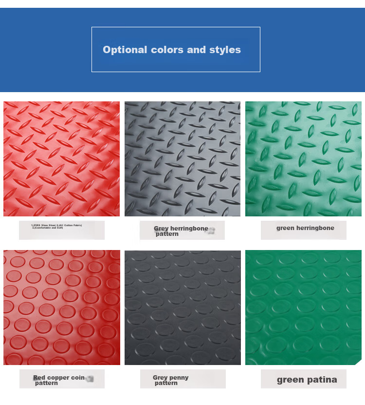 DIYIN Entrance Door Non-Slip Mat, Bathroom PVC Waterproof Foot Mat, Herringbone Pattern, 1.3mm Thick, 1.2 Meters Wide, 1 Meter Long 4