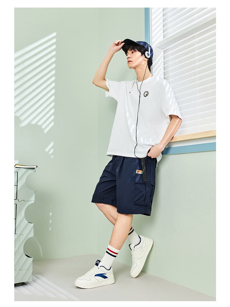 Anta Lightweight Casual White Shoes | Men's Summer White Sneakers Lightweight Versatile Student Sports Shoes 19